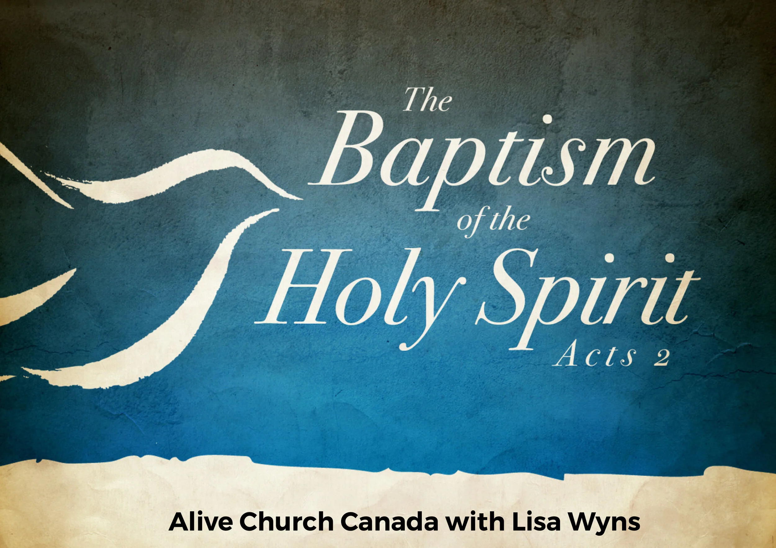 Baptism in the Holy Spirit with Lisa Wyns