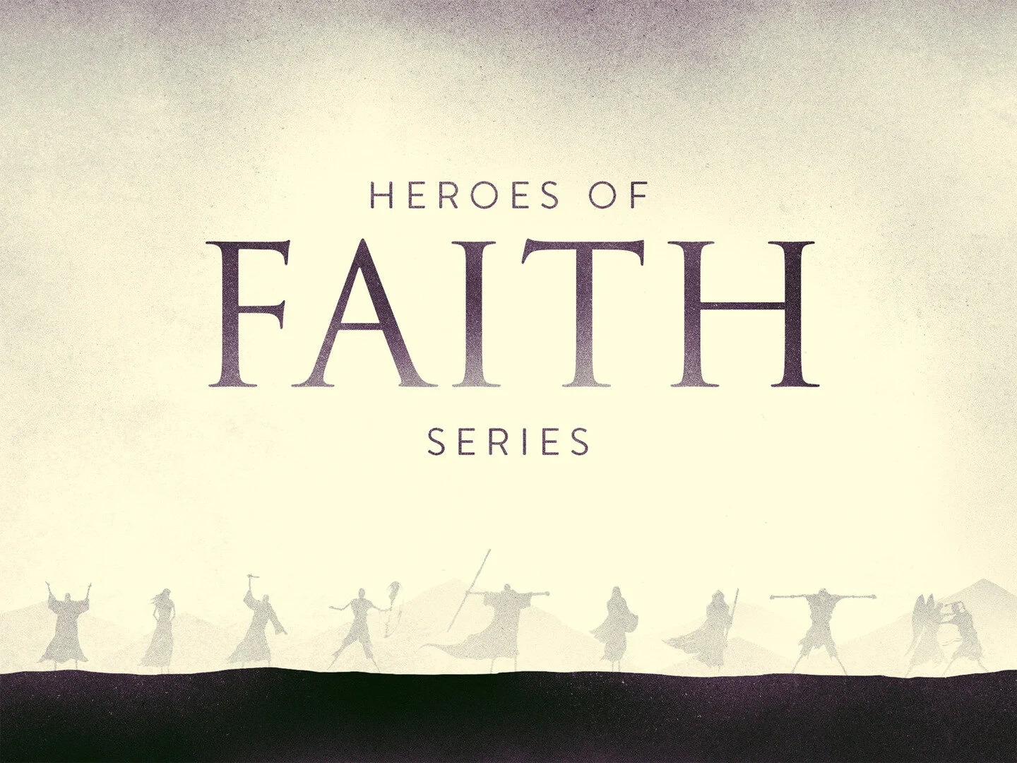 "Heroes of Faith, Isaiah" with Lead Pastor Philip Wyns "Isaiah"
