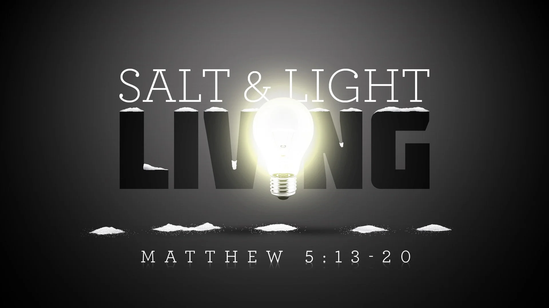 Salt &amp; Light Living part 1