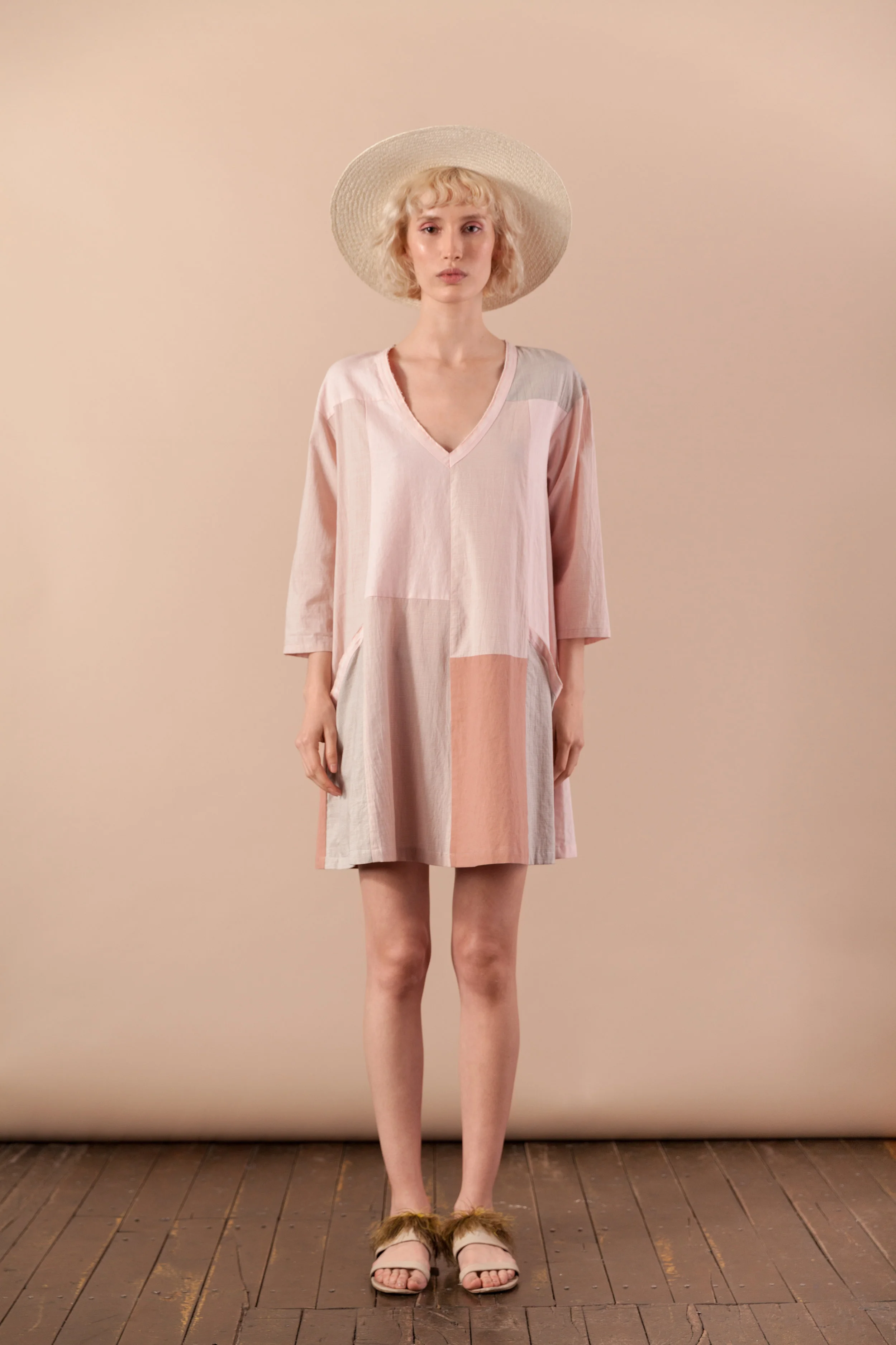 Sarah Patchwork Smock