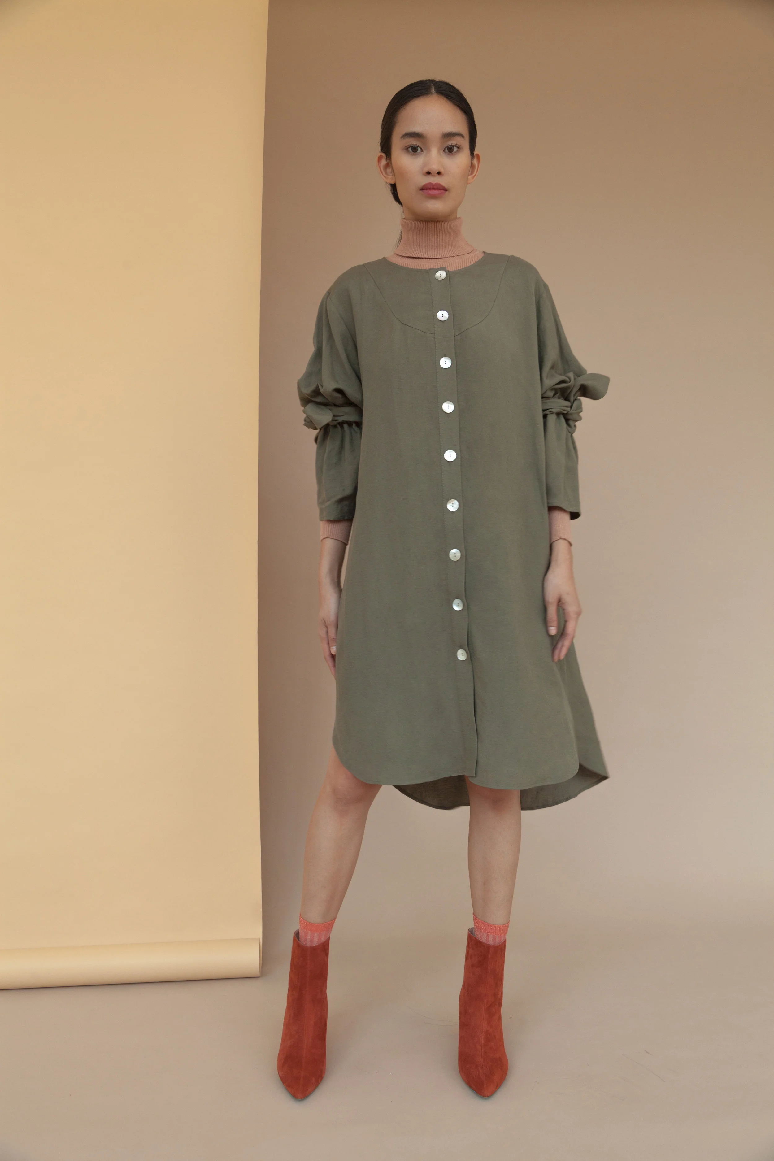 Lin Dress  House Dress
