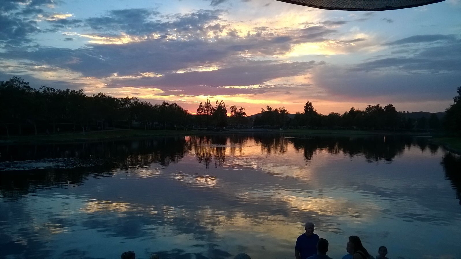 A sunset in my hometown in Orange County, California.