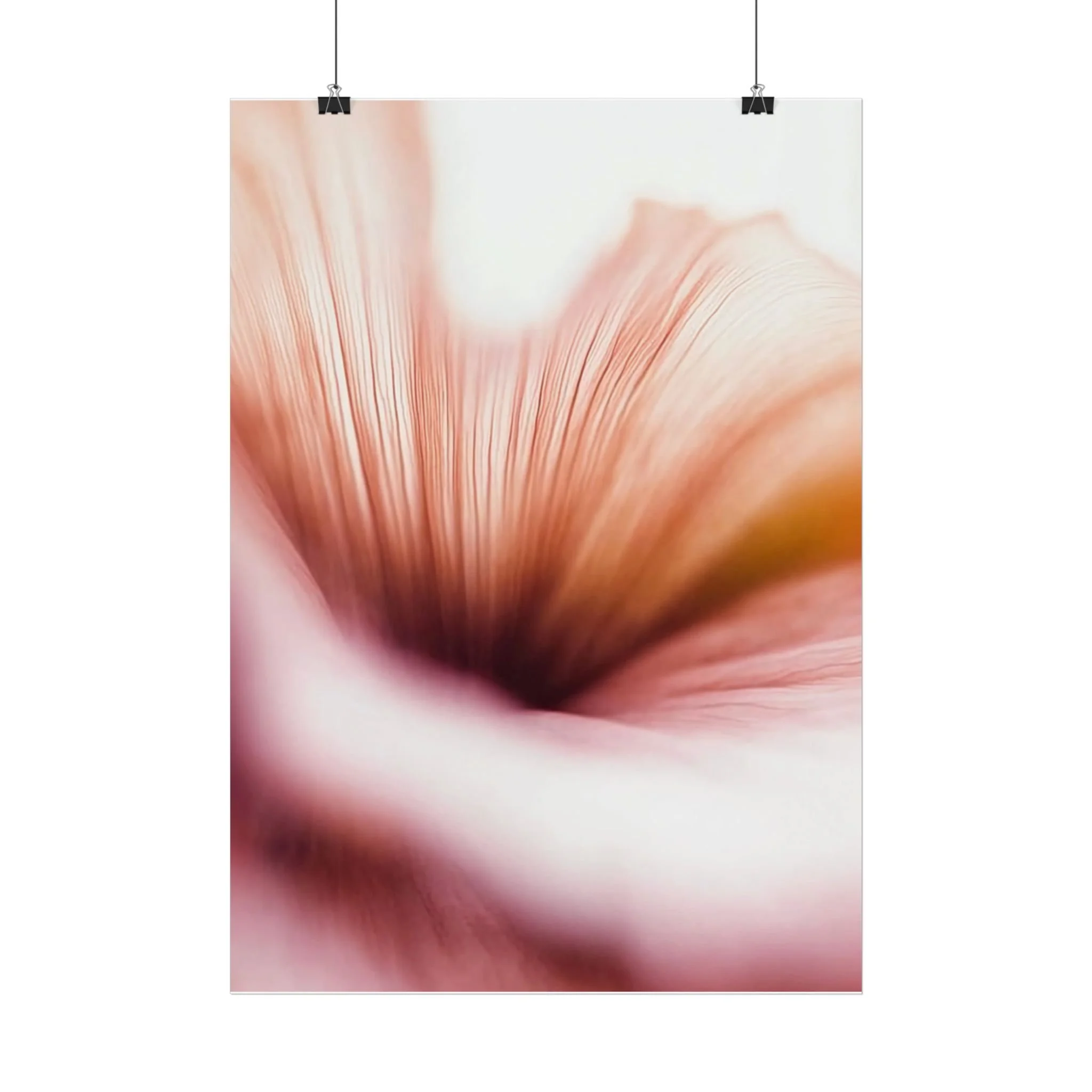Orchid Macro Poster | Botanical Wall Art, Fine Art Print