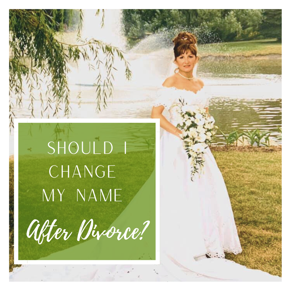 Should you change your last name back to your maiden name after 