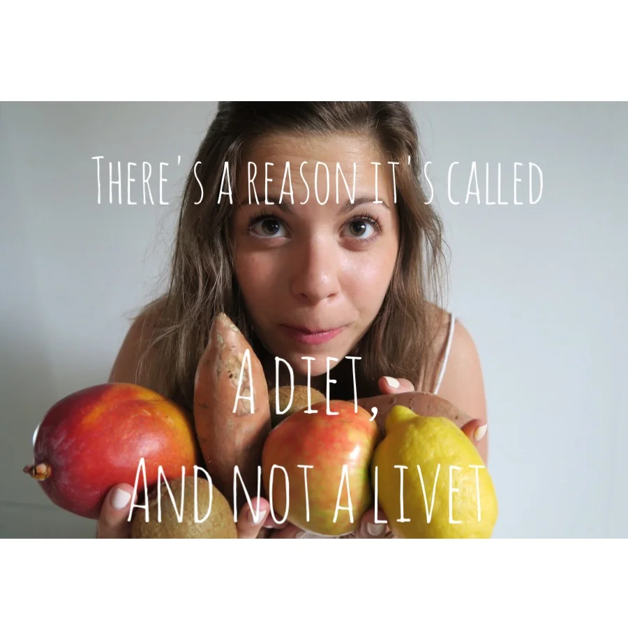 There’s A Reason It’s Called A Diet, And Not A Livet 