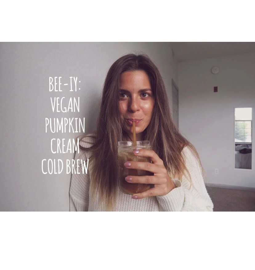 BEE-IY: Vegan Pumpkin Cream Cold Brew