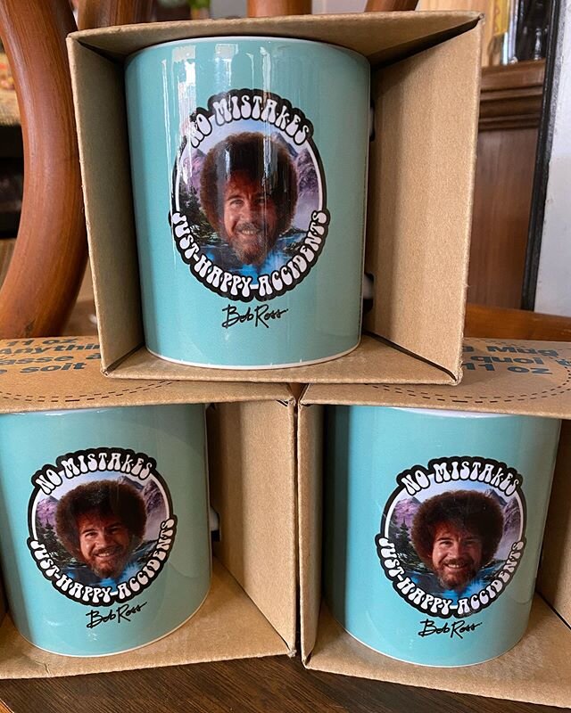 New mugs just came in! 
#coffeemug #bobross #thedarkcrystal #davidbowie #thegroovycoop