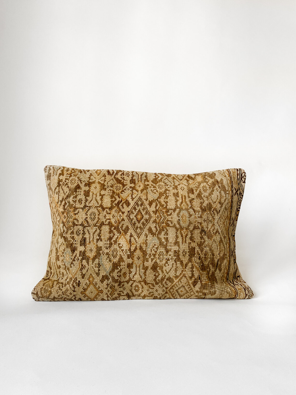 Vintage Rug Lumbar Pillow no. 54