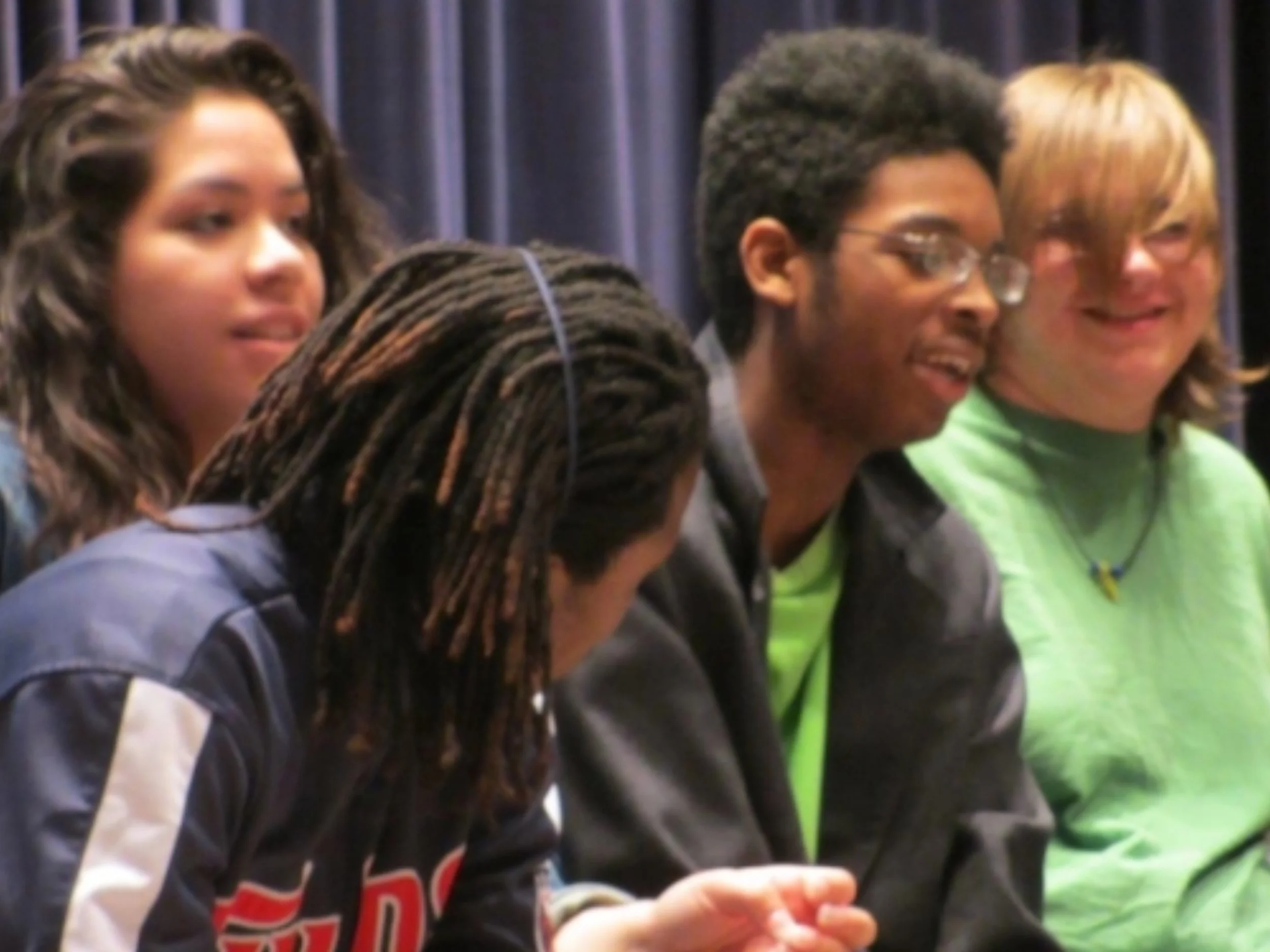 Students in the H-Art Hands -On Arts Program at South High School 