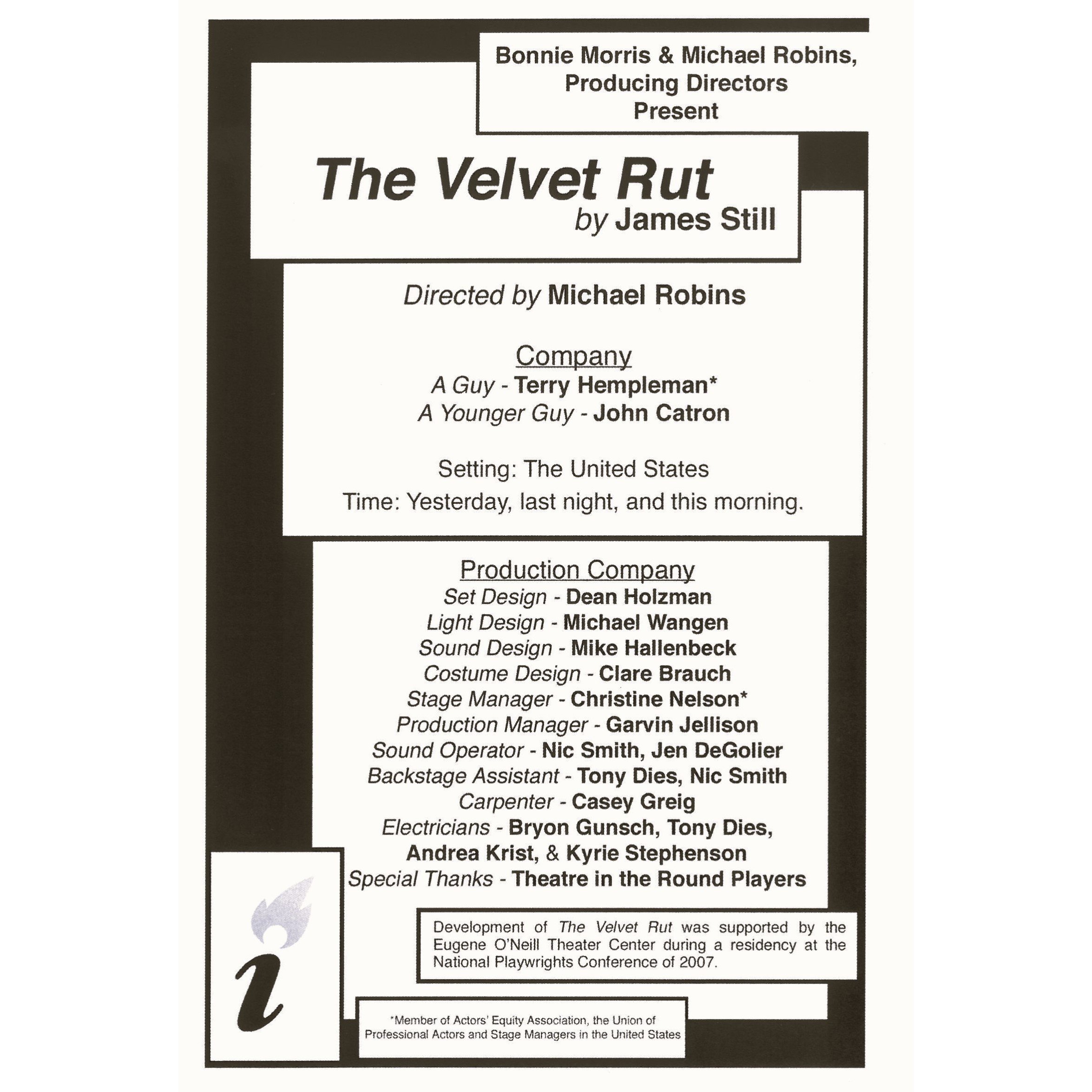 2009 - The Velvet Rut