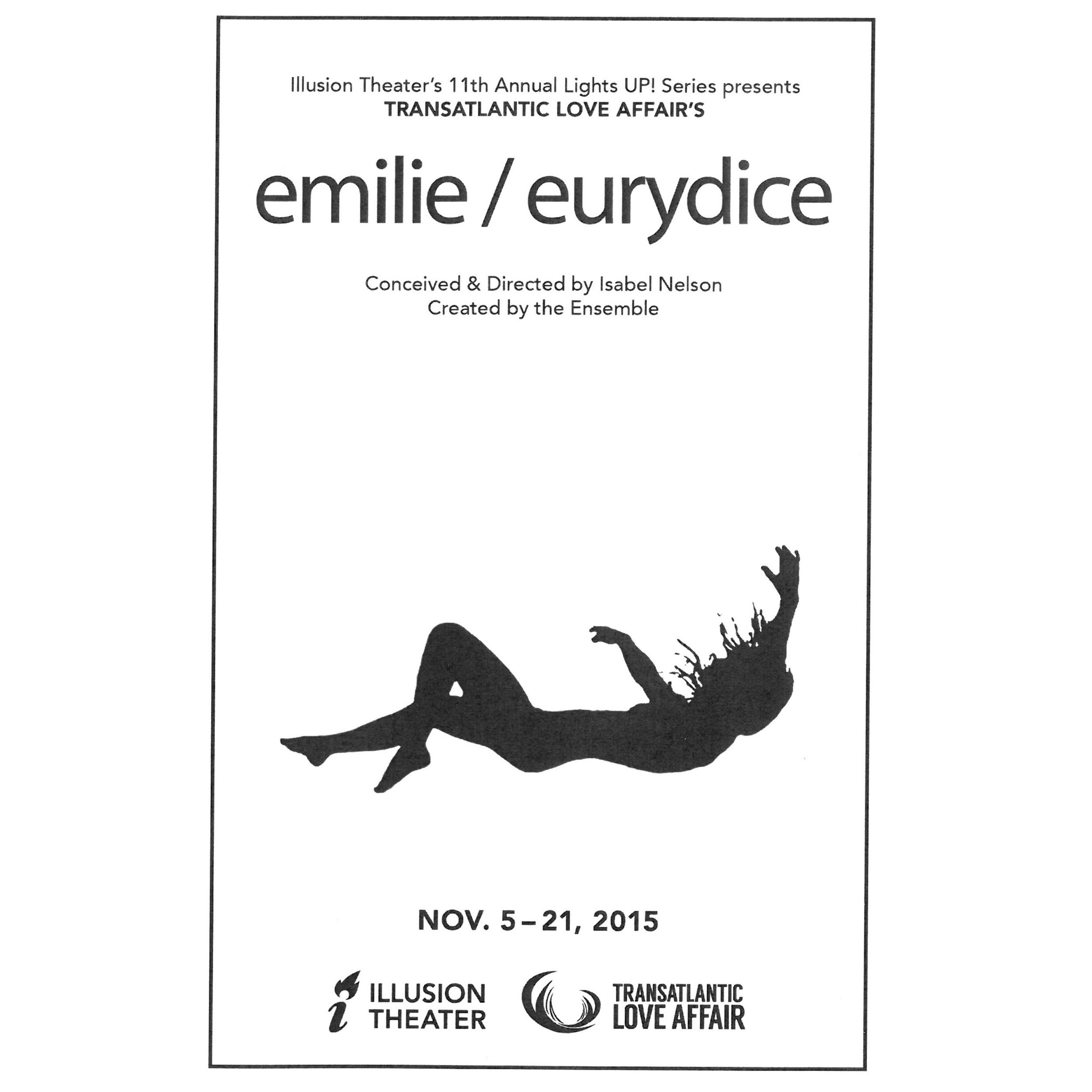 2015 - emilie / eurydice