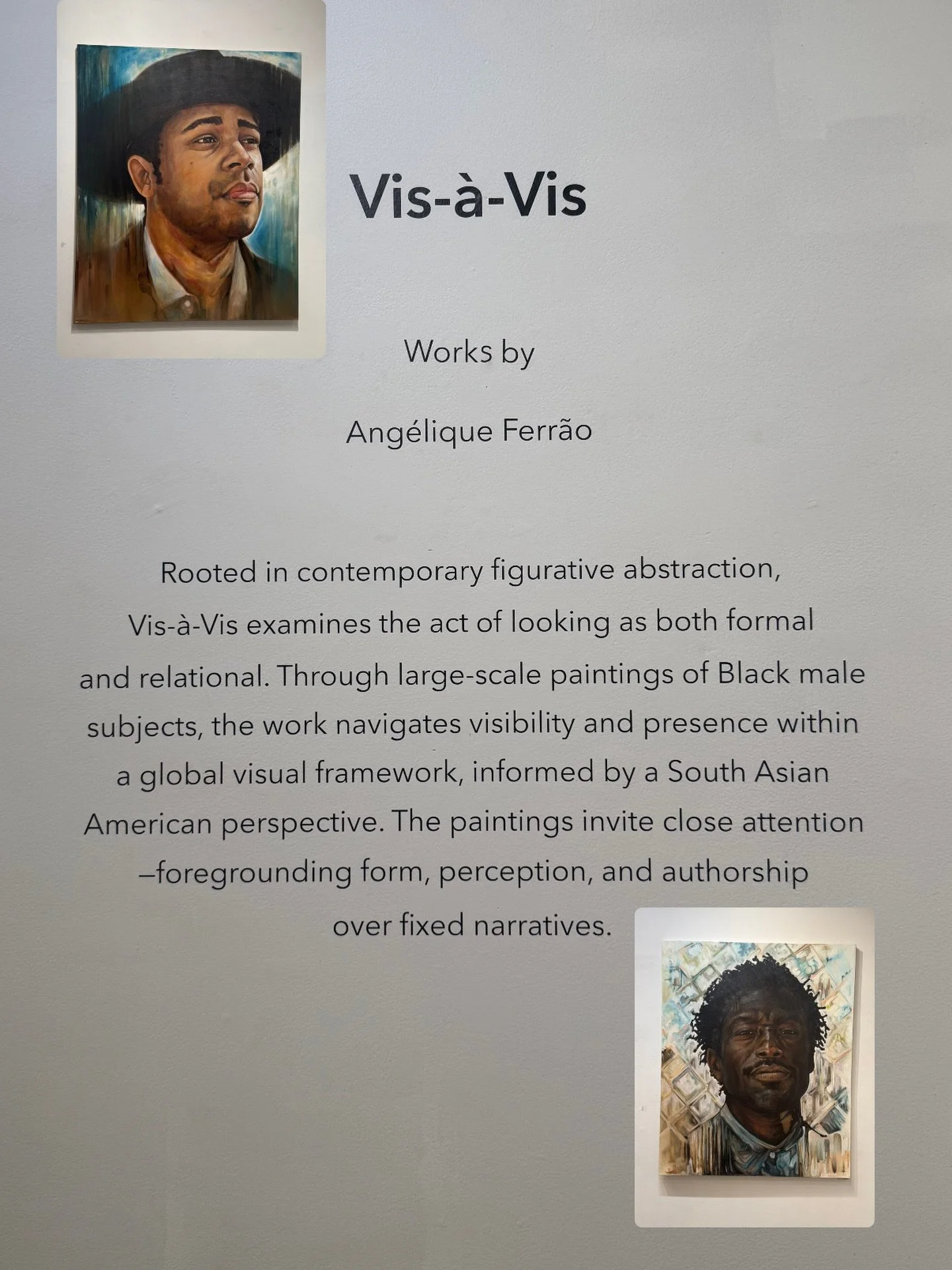 This is the last week we will be showing the honorable work of @angeliqueferrao 

If you have not had a chance to see this spectacular show, come in during our open hours: Tuesday-Saturday, 12-5PM

Closing will be held this Saturday, 2:00 - 5:00 PM. 