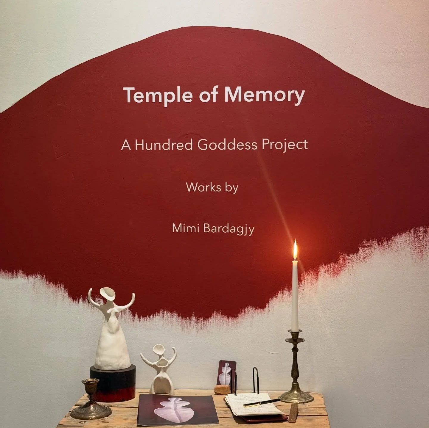 Closing this Saturday! 

Temple of Memory
A Hundred Goddess Project
Works by @bardagjy.porcelain 

Temple of Memory is a tribute to the 100 years of life Mimi&rsquo;s mother lived. A strong feminine essence has been felt throughout the gallery since 