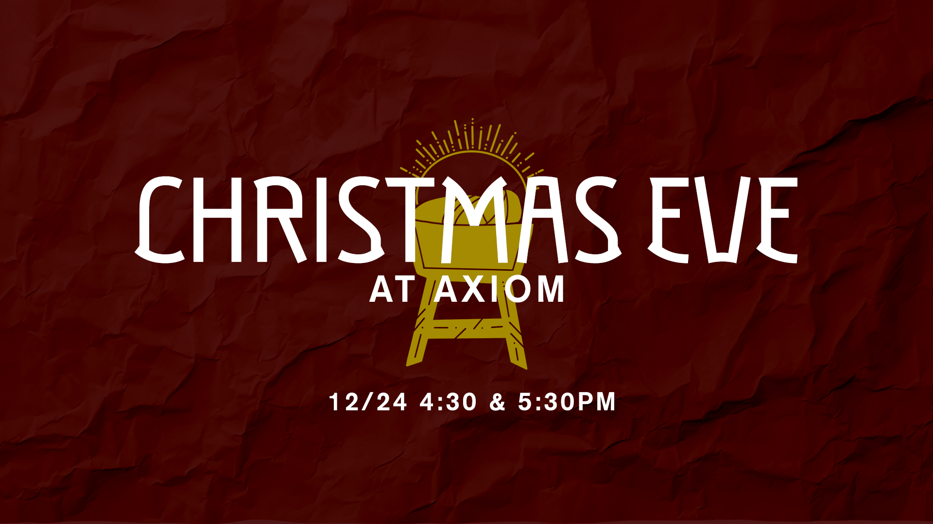 Christmas Eve Service