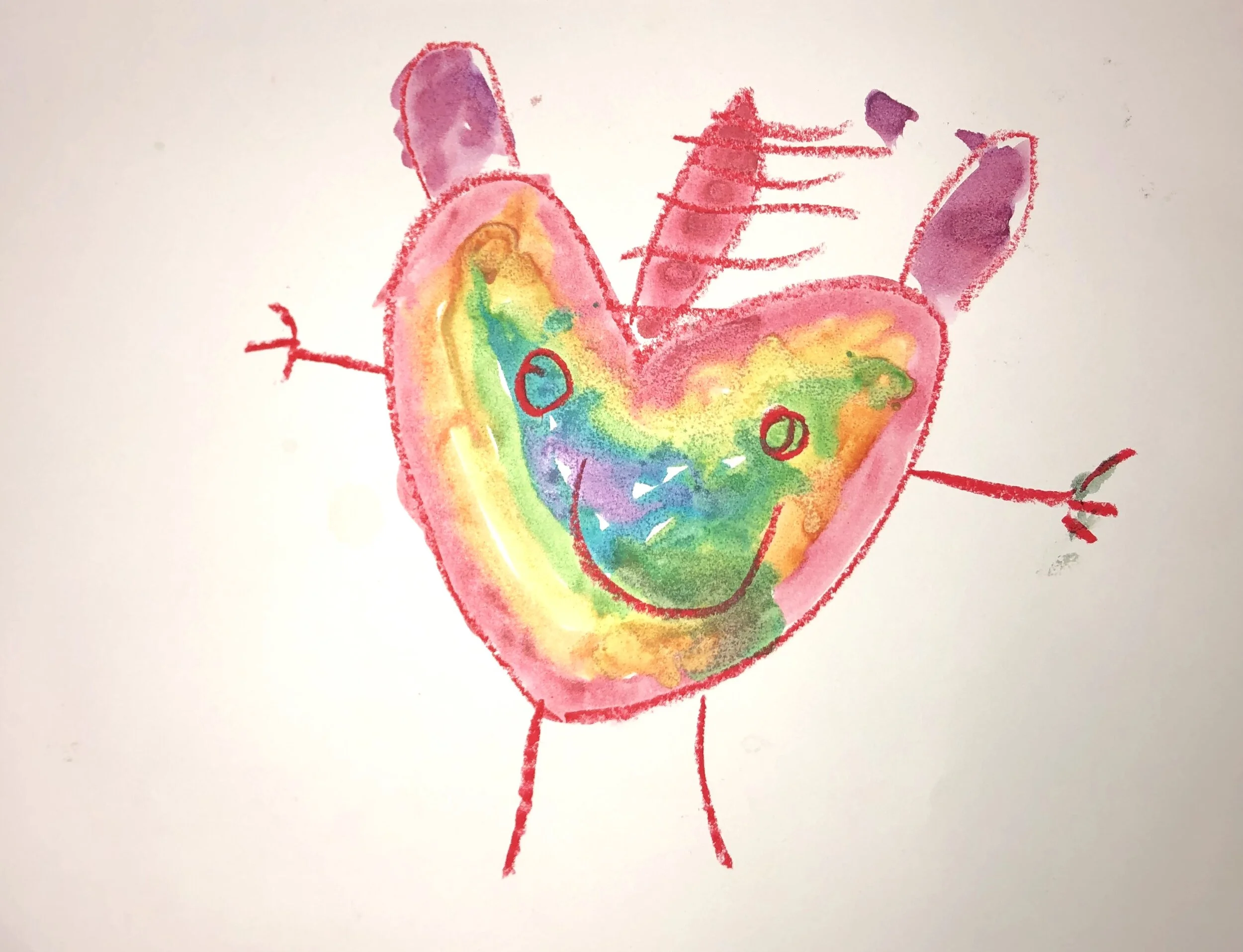Artwork done by a Kindergarten student