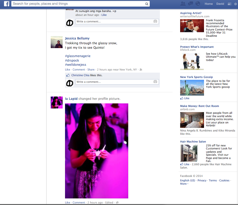 Facebook home