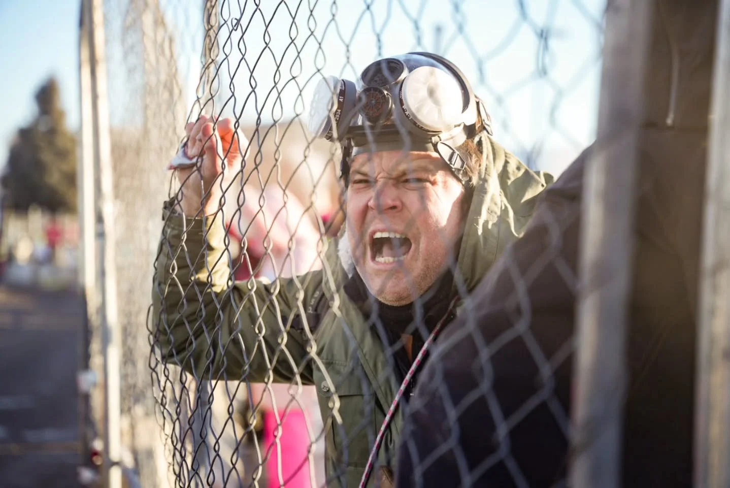 Moments from this morning&rsquo;s protest, January 30th. Hundreds of people marched to the gates of the Whipple Federal Building as part of coordinated actions across the city during today&rsquo;s national general strike. Federal agents remained back