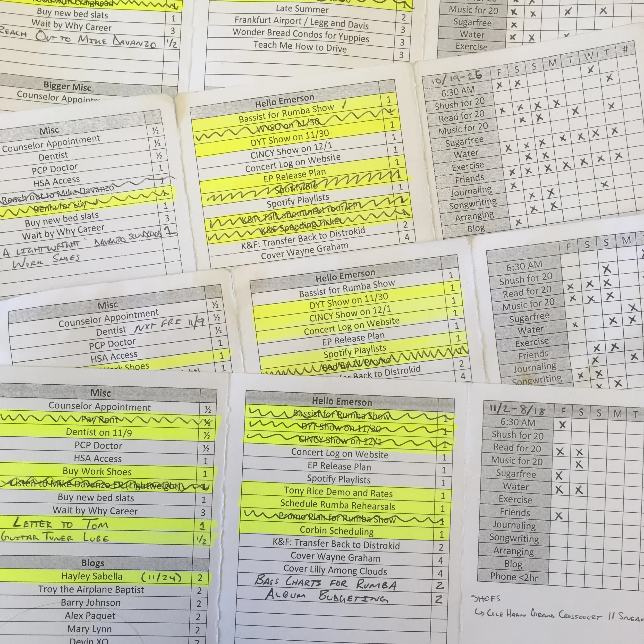 this is the front half of four weeks of my life. i’m bad at shushing.