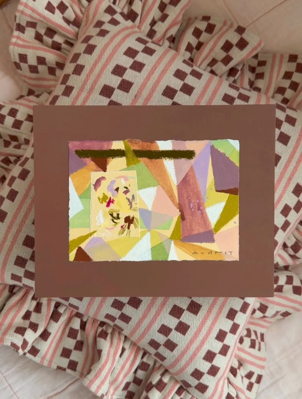 Some experiences don&rsquo;t just inspire you, they&rsquo;re rooted deep in your subconscious.

After I finished this painting I thought to myself, I feel like I&rsquo;m back in Vanessa Bell&rsquo;s home every time I look at this one. And it&rsquo;s 