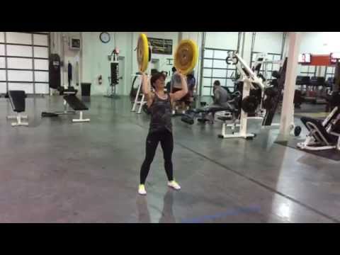 Bottoms Up Press w/ Bumper Plates