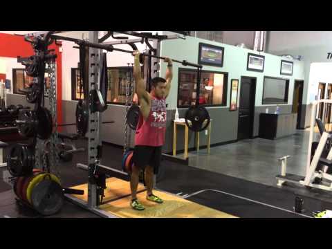 Overhead Press (w/ Hanging Bands)