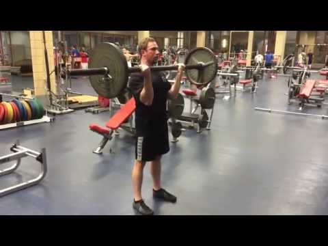 Power Curls with Fat Bar