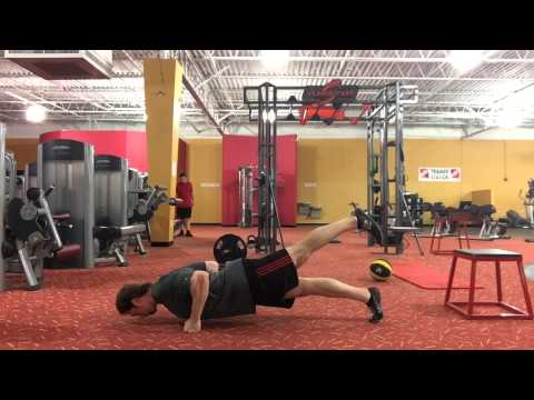 Knuckle Pushups Single Leg Eccentric Isometrics