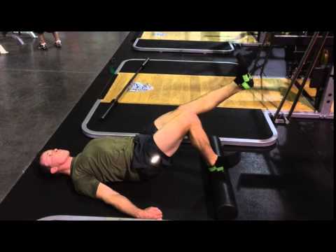 Hamstring Curl: Single-Leg on Foam Roller