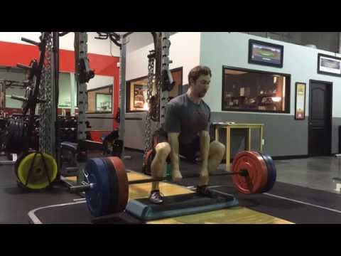 Squat-Stance Defecit Deadlifts
