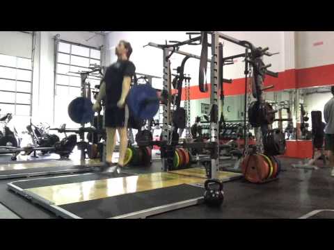 Jump Shrug (Hang Clean Position)