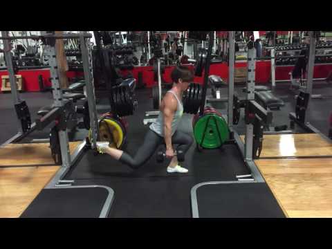 Unstable Band Bulgarian Squat