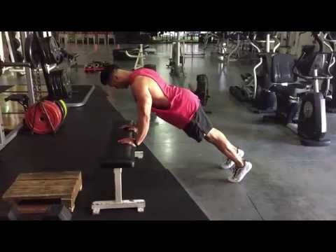 Explosive Incline Pushups for Upper Body Power Output