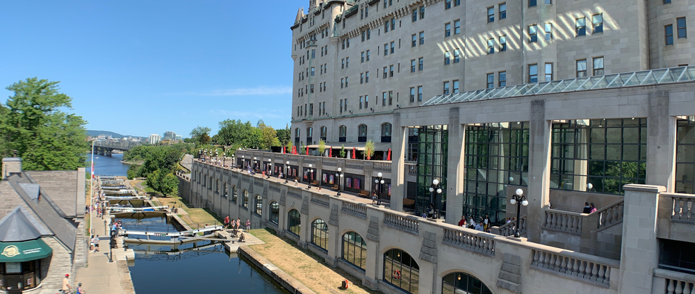 Locks at the Rideau Canal: 45.42484, -75.69509