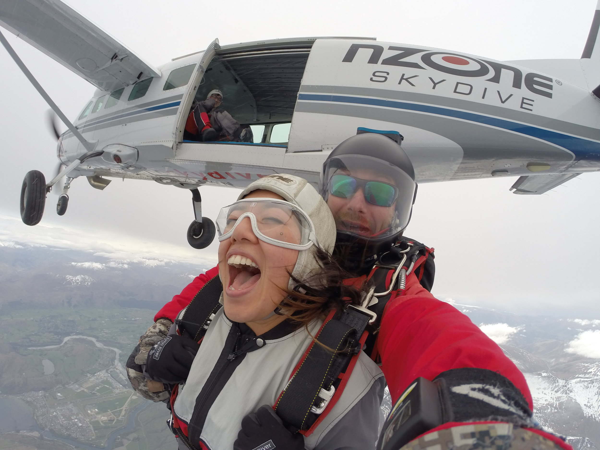 On my bucket list: Sky dive in Queenstown - TICK! 