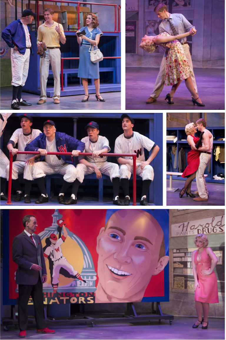    Damn Yankees   - Book by George Abbot and Douglass Wallop Directed by Bob Willenbrink, Tent Theatre, July 2013 Scenic Design by Jeanne Bierne    