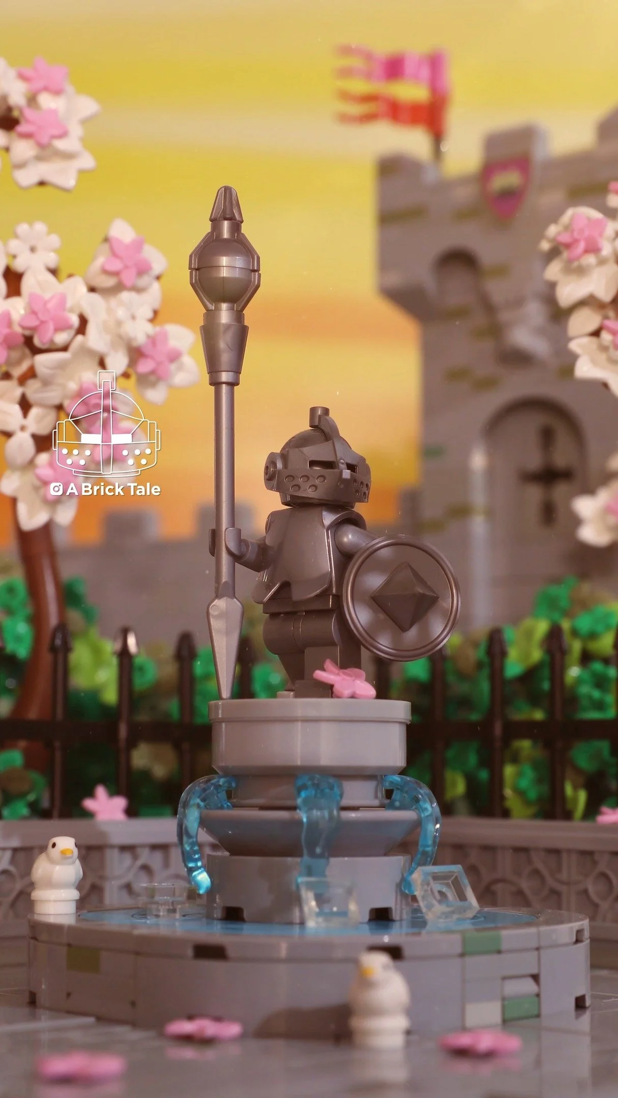 In the North, as the pink blossoms come into season, monuments to Sir Arthus the Kingmaker are sought out by the citizens of the realm, to mark the anniversary of the Three King Rebellion.
Through his swift judgement was the conflict won and a new f