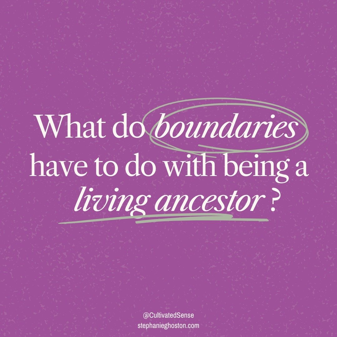 I once heard Dr. Ayanna Abrams (@dr_ayanna_a) say, &ldquo;Boundaries are where you end and where I begin&rdquo;. 

That means that boundaries help determine the work I am called to do in this lifetime, on this planet, at this time. 

Boundaries help 