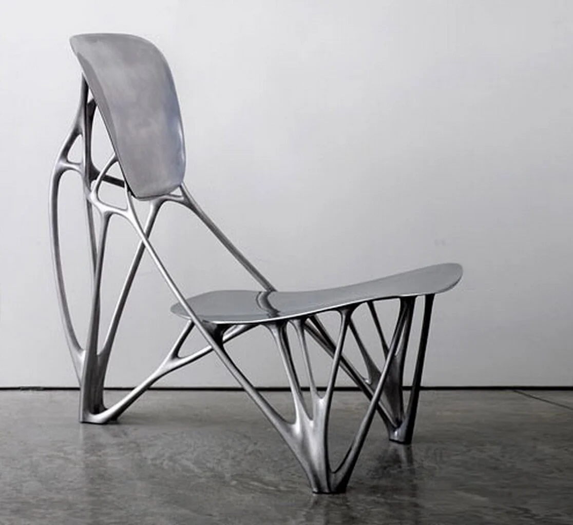 The bone chair by Joris Laarman Source:https://www.jorislaarman.com/