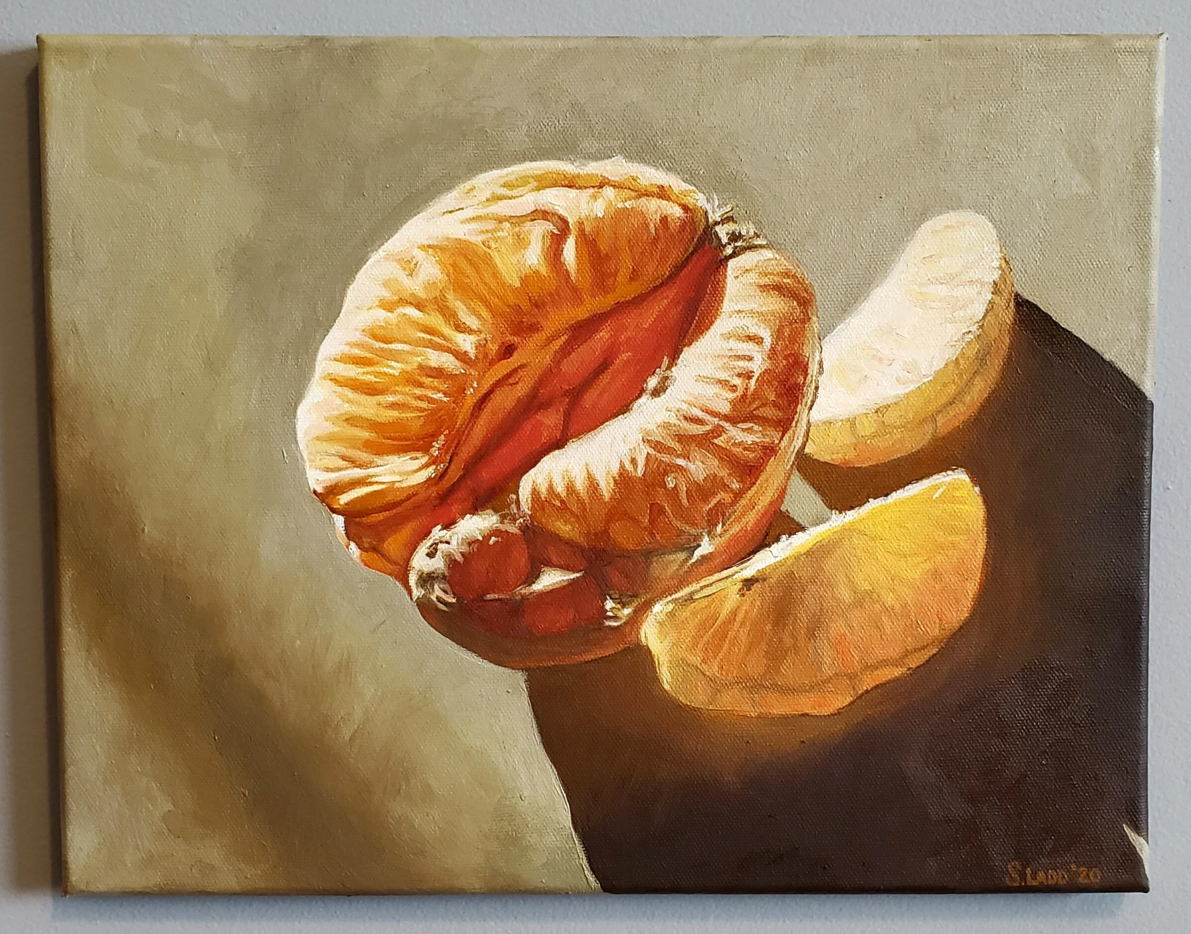  11x14” oil on linen “Mandarins” 