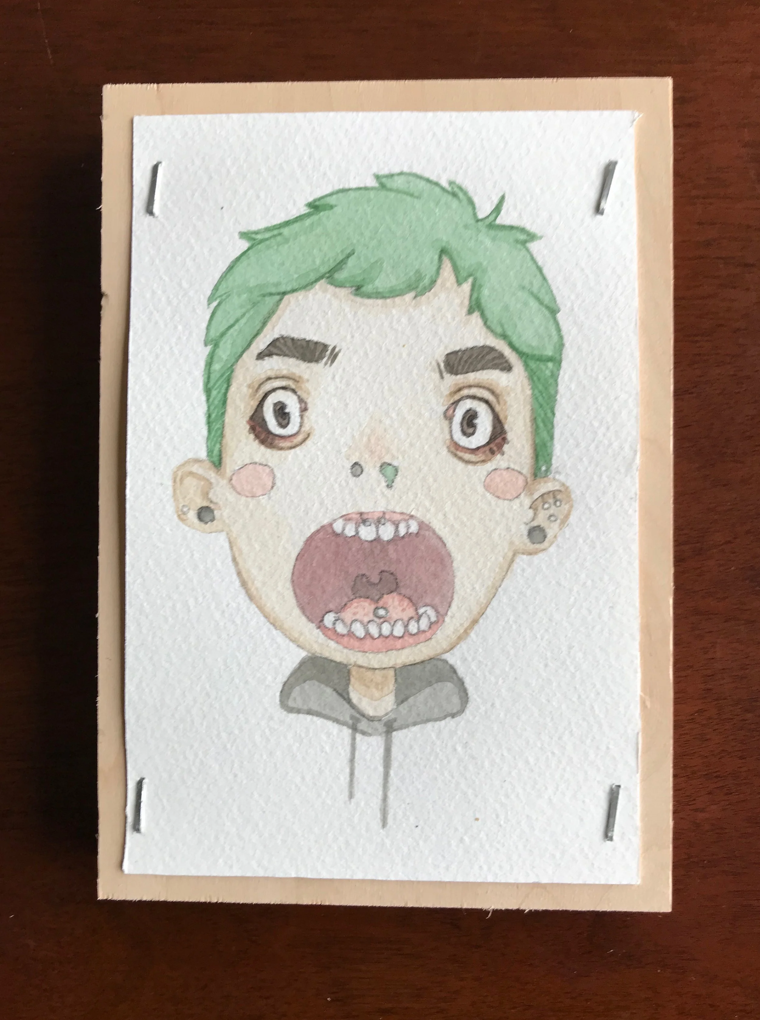 Seven Drawings by Z Vickers