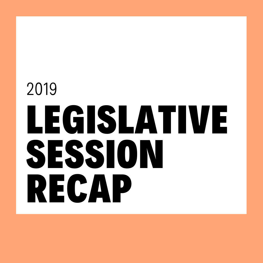 2019 Legislative Session Recap