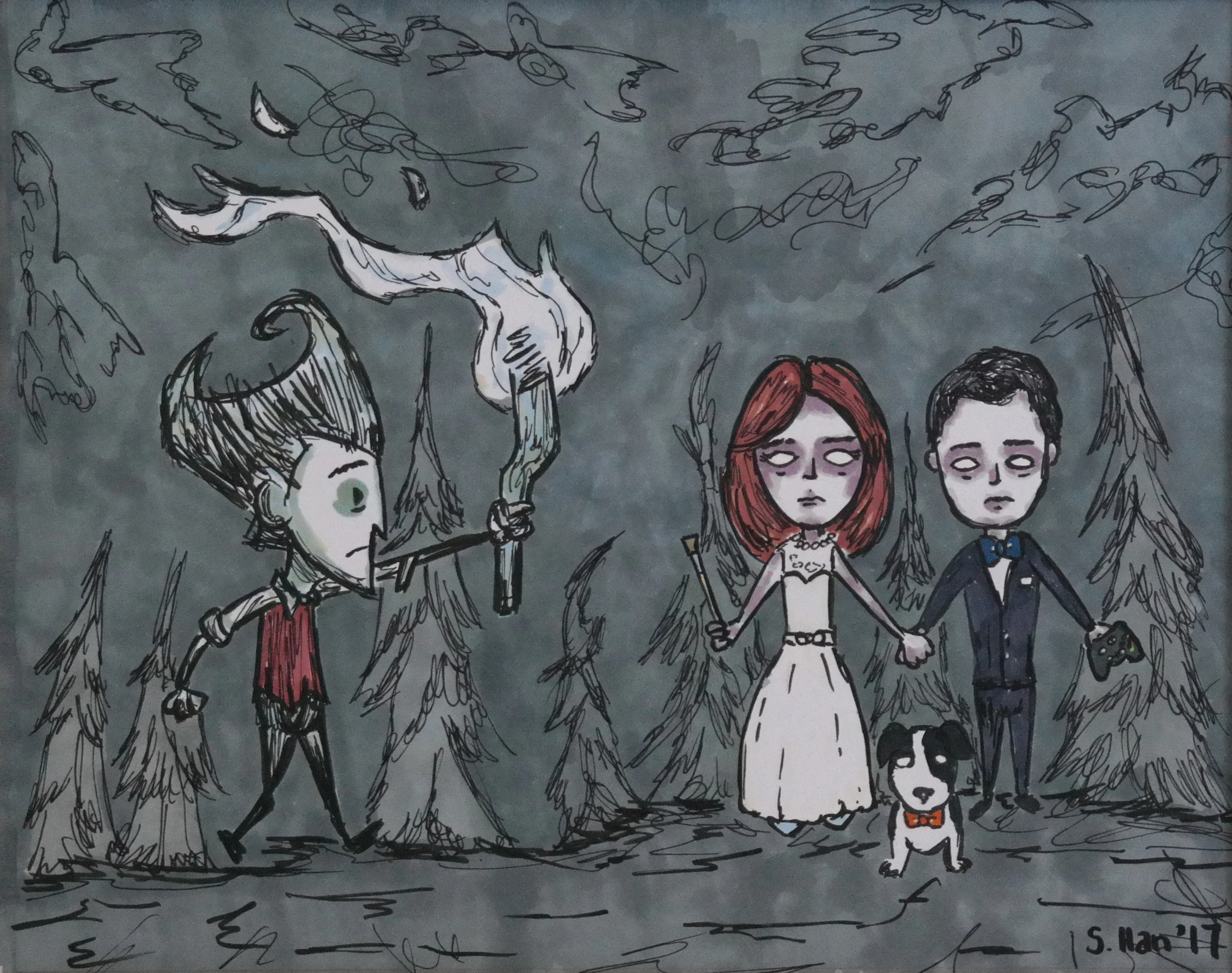 Don't Starve inspired art