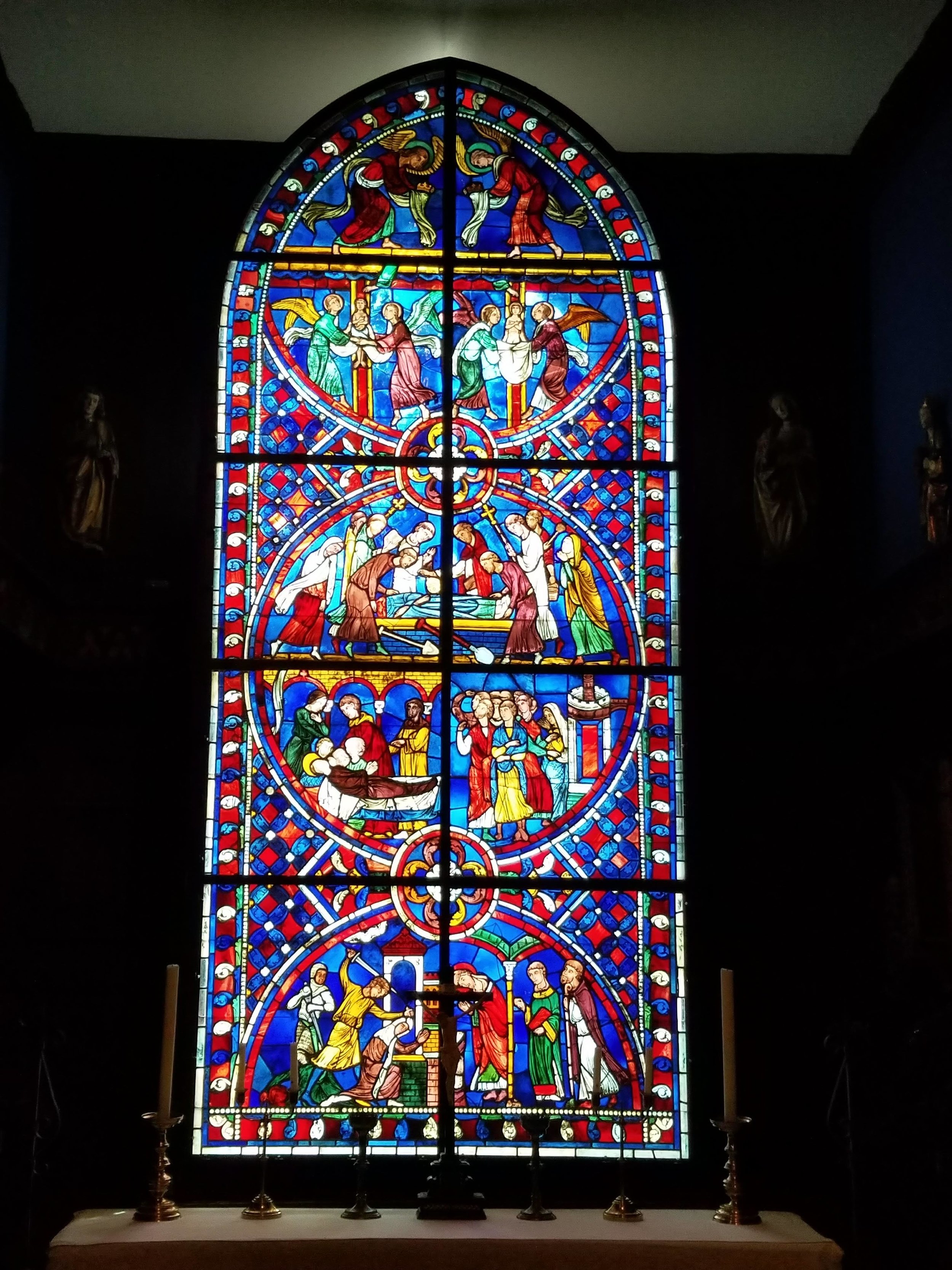  Beautiful stained glass at the Isabella Stewart Gardner Museum in Boston, MA. 