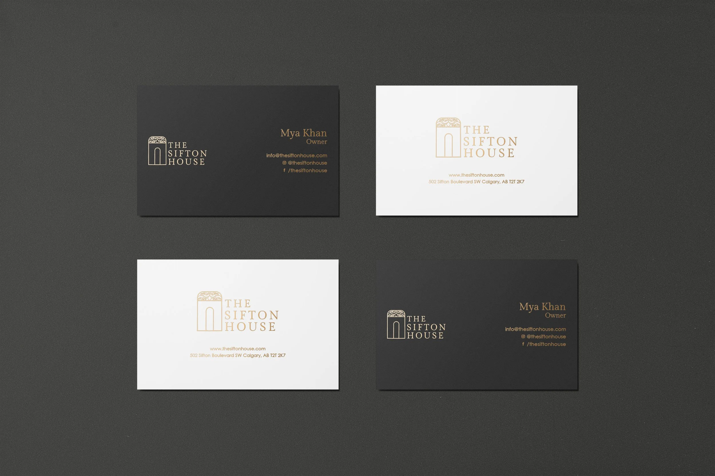 Sifton House Business Cards