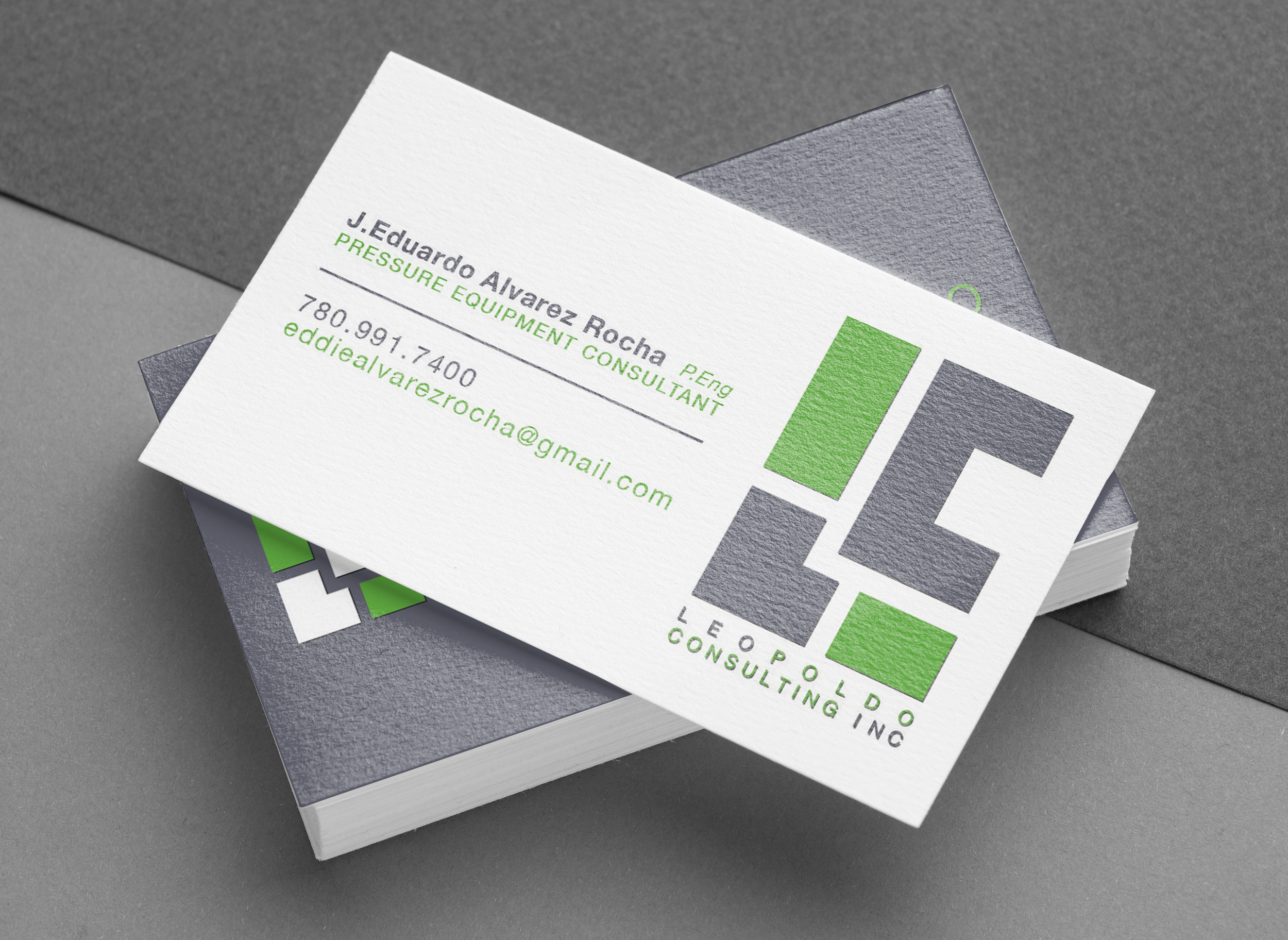 Leopoldo Consulting Business Cards