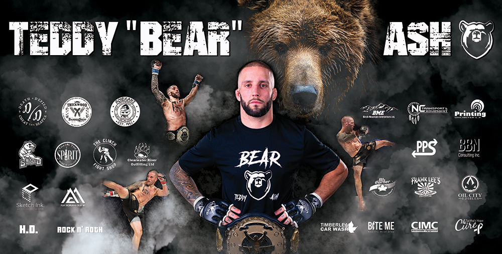 Banner Design for Teddy Bear Ash