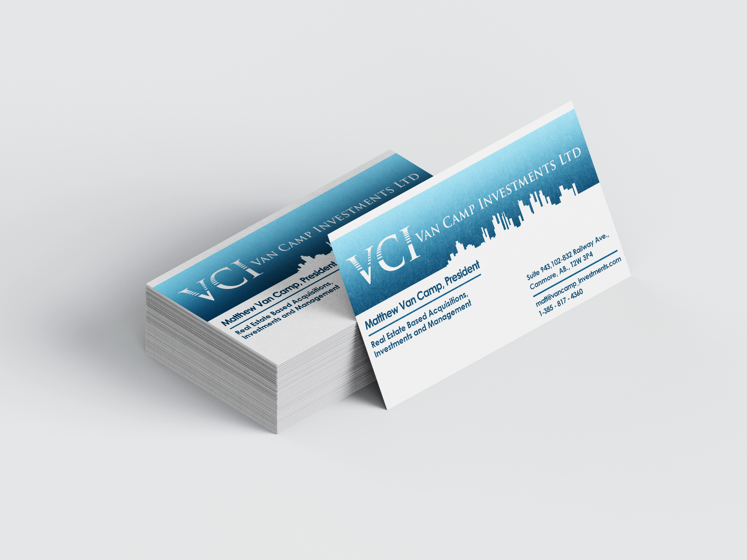 Van Camp Investments Ltd Business Card