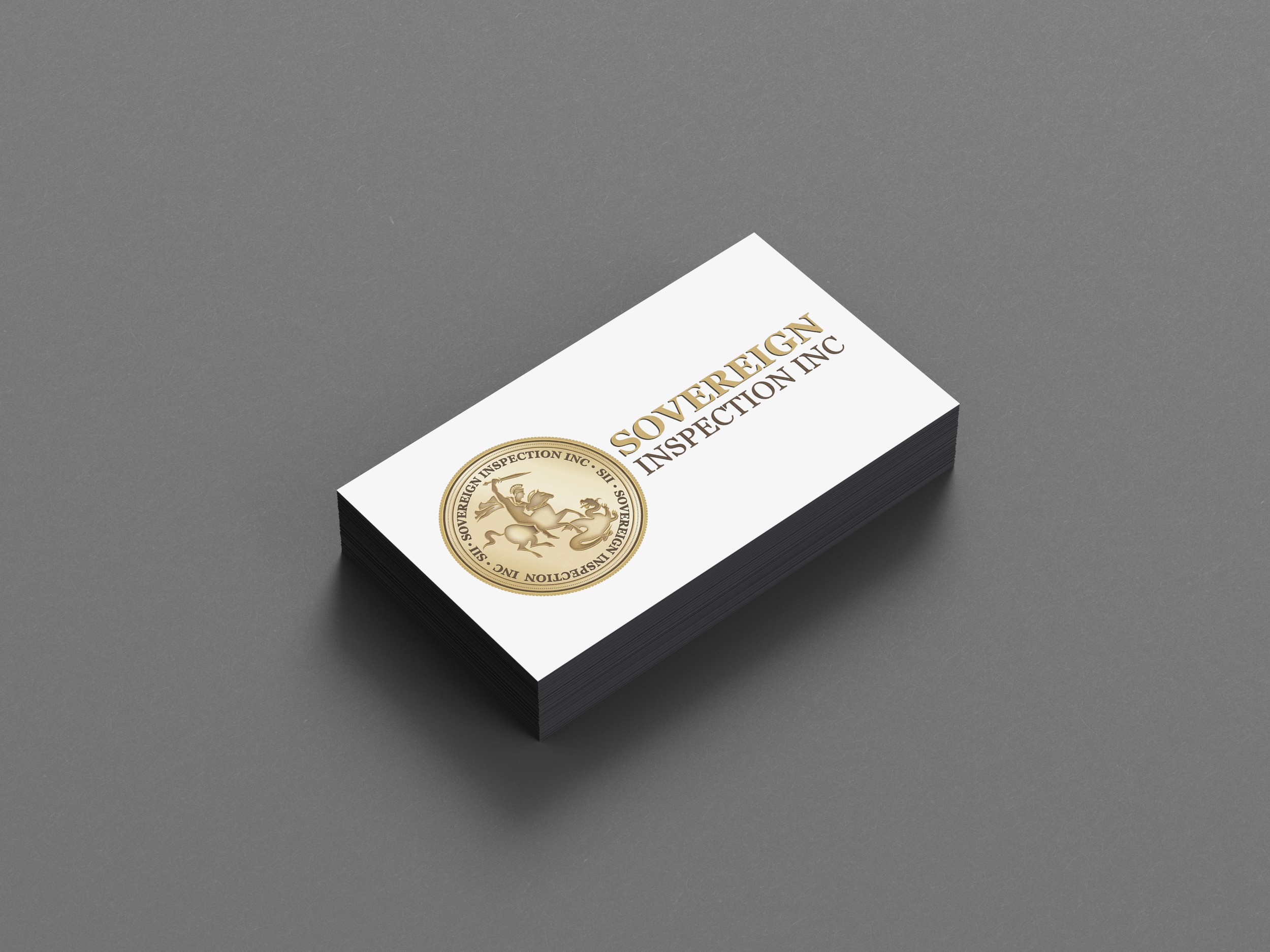 Sovereign inspection Inc Business Card