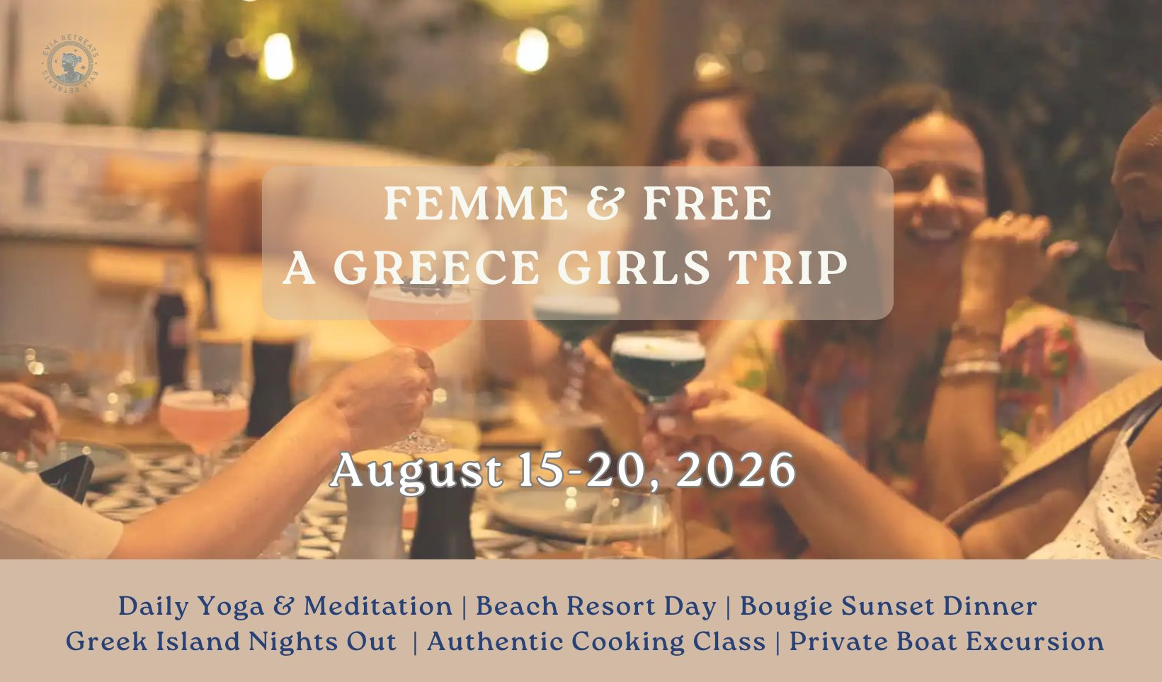 Femme &amp; Free Girls Trip to Greece