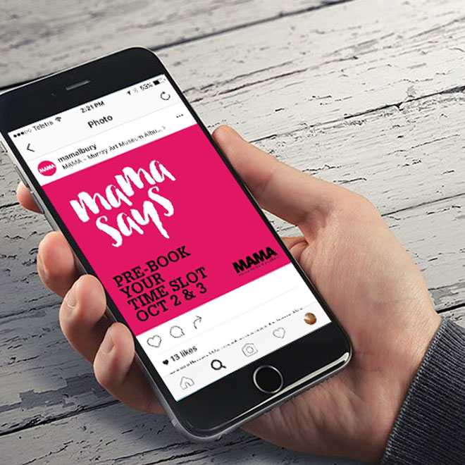 MAMA on mobile – Social Media campaign across Facebook, Instagram & Twitter